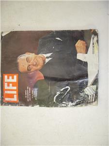 August 14, 1964 LIFE MAGAZINE Lyndon Baines Johnson Used Vintage BOOK MANUAL 121521-30 (check E)