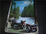 BOOKS: 1986 WING WORLD VINTAGE MAGAZINE 11 ISSUES HONDA GOLDWING ENTHUSIASTICS MAG-42 (D16)