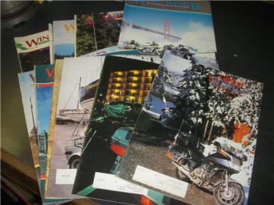 BOOKS: 1987 WING WORLD VINTAGE MAGAZINE 11 ISSUES HONDA GOLDWING ENTHUSIASTICS MAG43 (B51)