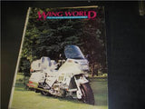 BOOKS: 1987 WING WORLD VINTAGE MAGAZINE 11 ISSUES HONDA GOLDWING ENTHUSIASTICS MAG-43 (D16)