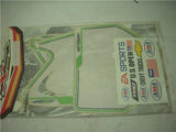 GRAPHICS 2003 KX125 KX250 KAWASAKI PRECUT BACKGROUND N-STYLE GRAPHIC STICKER KIT NEW N03-183P