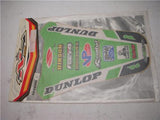 GRAPHICS 1999-2002 KX125 KX250 KAWASAKI PRECUT BACKGROUND N-STYLE GRAPHIC STICKER KIT NEW N30-255