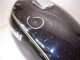1981-83 KZ440 LTD 440 KAWASAKI FUEL GAS TANK BLACK GOLD USED T-527 (DONN B1 BOX)