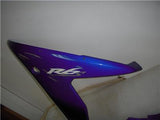 2003-04 YZF-R6 600 YAMAHA OEM LEFT LOWER FAIRING COWL USED YSB-19 (B-CHECK)
