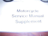 1994-01 EX500 500 NINJA KAWASAKI USED SERVICE SUPPLIMENT MANUAL BOOK (man-a/b)