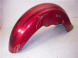 1999-2001 Yamaha XVZ1300 Royal Venture Red Front Fender Used FF-442 (C32)