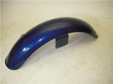 1998 Honda VT600C VLX Shadow Blue Metal Front Fender Used FF-443 (C32)