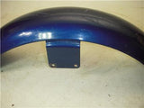 1998 Honda VT600C VLX Shadow Blue Metal Front Fender Used FF-443 (C32)