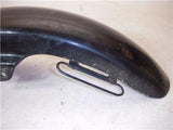 1985 Honda CMX250 Rebel Black Metal Front Fender Used FF-444 (C32)