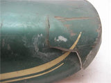 1973-74 Kawasaki Z1 900 KZ900 Tail Section Plastic Fin Green Rough used FO-191 (A1)