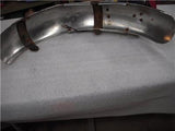 Early Kawasaki 500 Triple KH500 Rear Fender w/ Mounting Brackets & Tailite used F0-382 (A32)