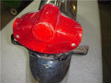 Early Kawasaki 500 Triple KH500 Rear Fender w/ Mounting Brackets & Tailite used F0-382 (A32)