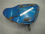 1965-67 Suzuki X6 Hustler Oil Tank missing window - cap used F0-385 (A2)