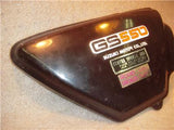 1977 GS550E GS550 550 Suzuki Right Side Cover Used FO-566 (a8)