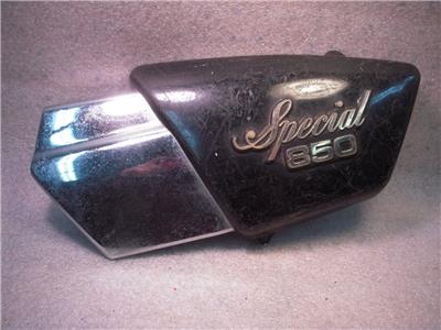 1979-81 XS850 Special 850 Yamaha Left Side Cover Used FO-575 (A1)