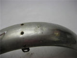 1970's Kawasaki H1 500 Triple REAR FENDER Mud Guard Stainless Steel used Fo-90 (A32)