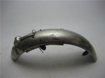 1970's Kawasaki H1 500 Triple REAR FENDER Mud Guard Stainless Steel used Fo-91 (A32)