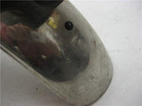 1970's Kawasaki H1 500 Triple REAR FENDER w/ tailight Stainless Steel used Fo-92 (A32)