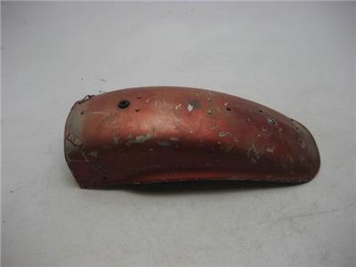 Honda SL350 SL 350 Aluminum Rear Fender Mudguard Good Shape used Fo-98 (A32)