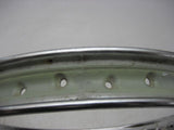 KAGA 1.60 x 16 Rim 36 Hole Steel Chrome Aftermarket Rim Wheel used Fo-149 (wall)