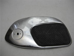 TANK COVER 1963-66 Honda CA95 Benly Touring 150 LEFT Tank Cover w/ rubber OEM Used LH  FO23 (a20)