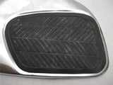 TANK COVER 1963-66 Honda CA95 Benly Touring 150 LEFT Tank Cover w/ rubber OEM Used LH  FO23 (a20)