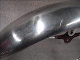 1969 Kawasaki Mach III 500 Front Fender Stainless Steel Mud Guard used FO-463 (a10)