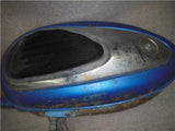 1967 Suzuki T200 Fuel Gas Tank for a wall hangar For Parts Only Fo-480 (DONN a3)