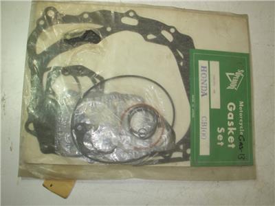 1971-73 CB100 CB 100 Superior Brand Complete Gasket Kit NOS HONDA GAS-13 (RED120)