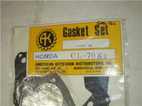 1971 CL70 CL 70 K2 Anderson Kit AK Complete Gasket Kit NOS HONDA GAS-16 (RED120)