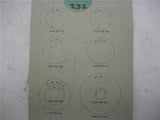 CB250 CL250 CD250 CB350 CL350 SL350 350 HONDA ENGINE Oil Seal Kit NOS IA-232-240 (A75)