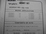 1970-73 CB350 350 G/T HONDA Vesrah Gasket Set NOS IA-265-267 (k11-12)
