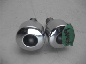 2007 Yamaha Vstar 650 Custom XVS65W Midnite Handlebar Weights used K1019-32 (a9)