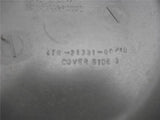 2007 Yamaha Vstar 650 Custom XVS650 Midnite Left Engine Motor Cover used K1019-34 (a12)