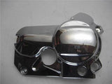2007 Yamaha Vstar 650 Custom XVS650 Midnite Right Chrome Frame Cover used K1019-46 (a12)