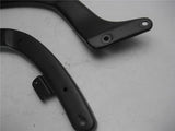 2007 Yamaha Vstar 650 Custom XVS650 Midnite Rear Fender Side Brackets used K1019-55 (a9)