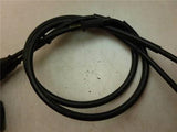 1998-1999 Kawasaki ZX600 ZX6R ZX-6R Throttle With Cables Used K2141-23 (N28)