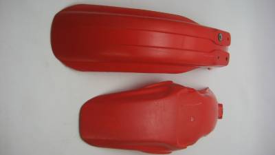 FENDER 2003 CR85 CR85R Expert Honda Front Rear Aftermarket Pair Fender Used (K2214-07 a54)