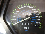 GAUGE 1987-90 Kawasaki ZX750F Ninja Gauge Set Speedometer Tachometer used K2270-37 (A11)