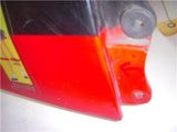 1989 ZX750 ZX750F KAWASAKI REAR TAIL SECTION RED BLACK Used KSB-22 (B-CHECK)