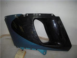 1991-02 ZX6E ZX600 600 KAWASAKI OEM LEFT MID FAIRING COWL USED KSB-73 (B-CHECK)
