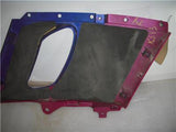 1991-02 ZX6E ZX600 600 KAWASAKI OEM LEFT MID FAIRING COWL USED KSB-74 (B-CHECK)