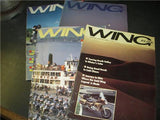 BOOKS: 1984-85 WING ELITE MAGAZINES MOTORCYCLE ISSUES HONDA GOLDWING MAG36 (B51)