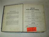 1979 MOTOR Hardcover Auto Repair Manual 42nd Edition used Professional Service MANUAL (man-a/b)