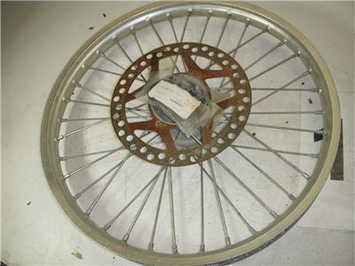 1993 Kawasaki KX500 Dirt Bike Front Rim With Disc Wheel used RIM-16 (wall)