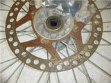 1993 Kawasaki KX500 Dirt Bike Front Rim With Disc Wheel used RIM-16 (wall)