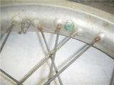 1978 Husky 390 5.00x18 Spoked Rim REAR Wheel used RIM-01 (wall)