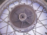 1978 Husky 390 5.00x18 Spoked Rim REAR Wheel used RIM-01 (wall)