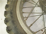 1978 Husky 390 5.00x18 Spoked Rim REAR Wheel used RIM-01 (wall)