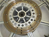 1988 VN750 750 Vulcan Kawasaki F1178 Front 19 Inch Rim Disc Silver Wheel used RIM-39 (wall)